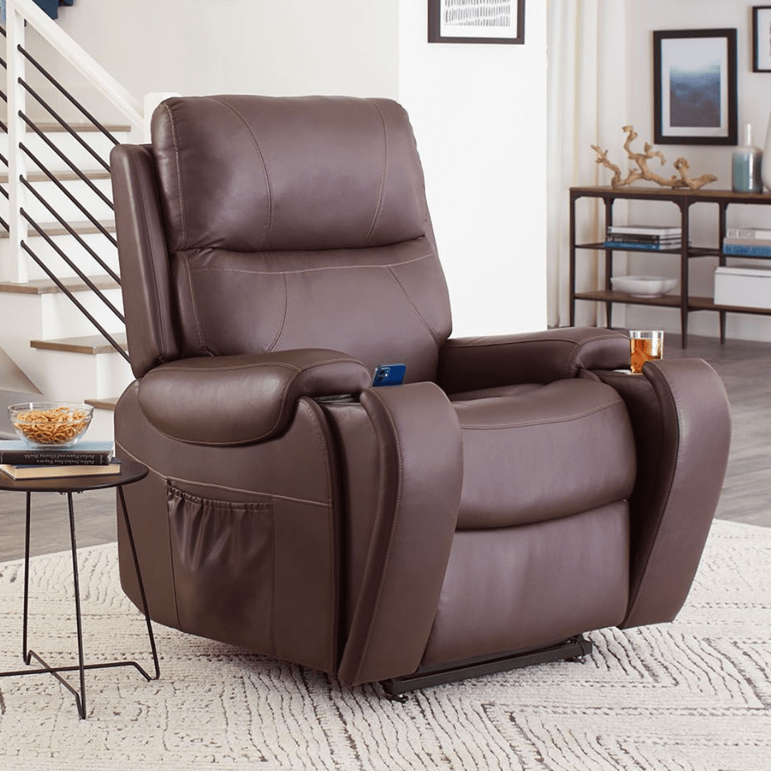 UltraComfort Living Room UC669 5-Zone Power Recliner Lift Chair