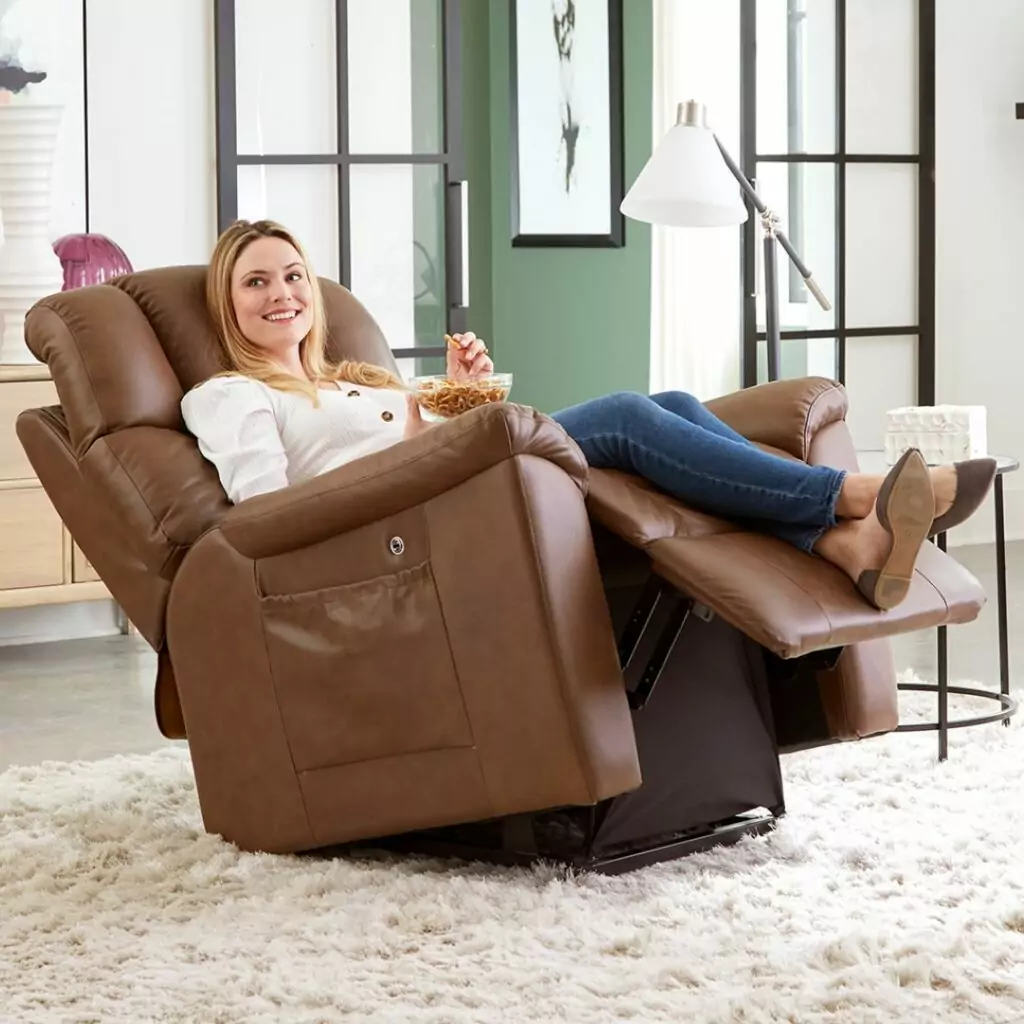 UltraCozy SERENE XR Power Recliner w/ Accessories 